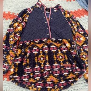 Simply Southern Multicolor Fleece Pullover